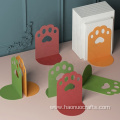 Cat paw print creative character book stand